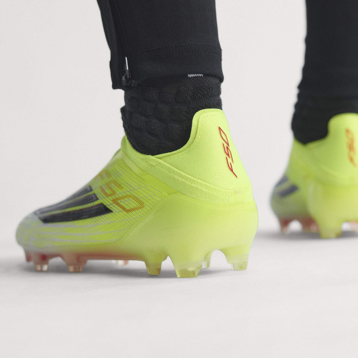 adidas F50 Elite Laceless FG Firm Ground Men´s Soccer Cleats - Yellow/Black/Red - Best Buy Soccer