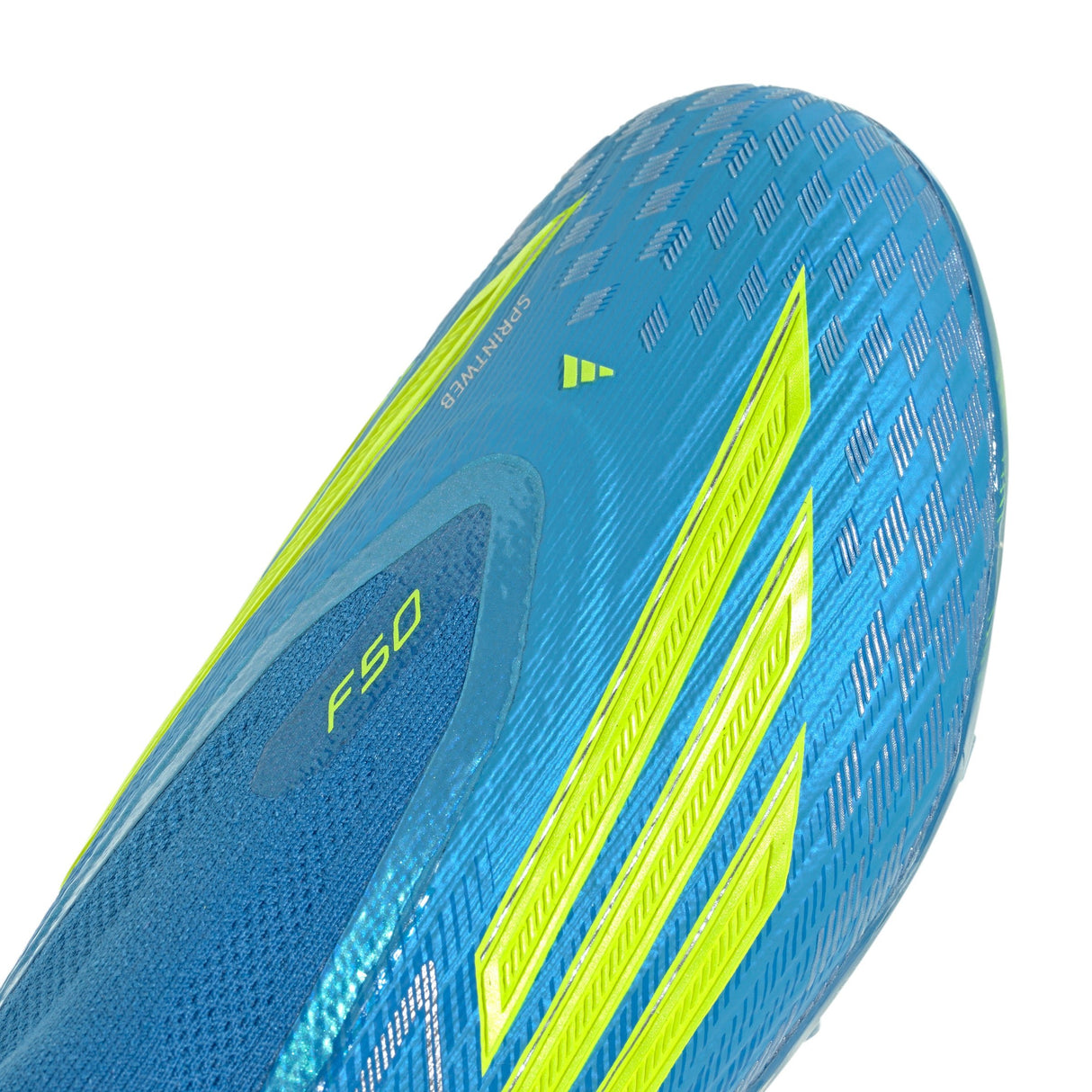 adidas F50 Elite Laceless FG Firm Ground Youth Soccer Cleats - Blue/Yellow/Aqua - Best Buy Soccer