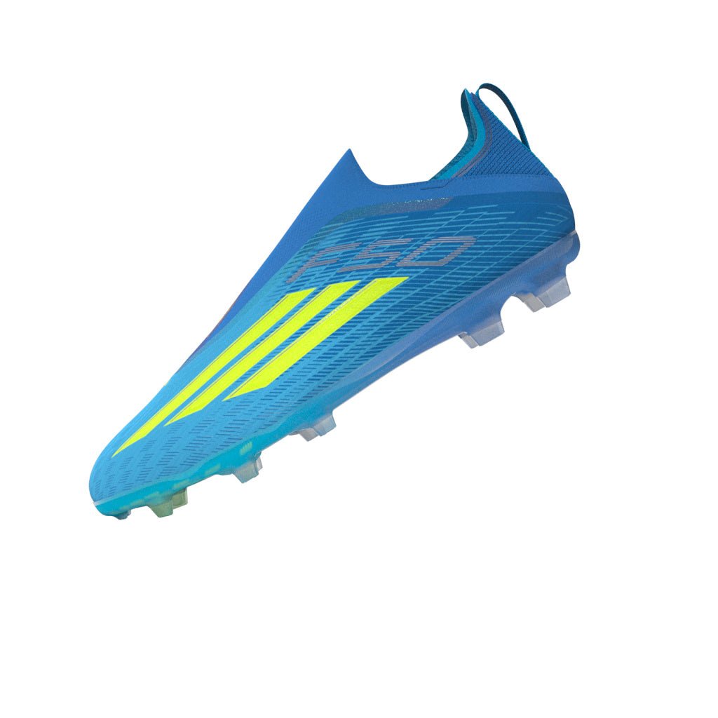 adidas F50 Elite Laceless FG Firm Ground Youth Soccer Cleats - Blue/Yellow/Aqua - Best Buy Soccer
