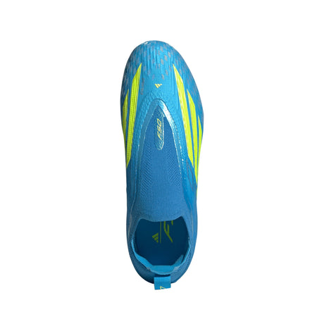 adidas F50 Elite Laceless FG Firm Ground Youth Soccer Cleats - Blue/Yellow/Aqua - Best Buy Soccer