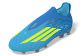 adidas F50 Elite Laceless FG Firm Ground Youth Soccer Cleats - Blue/Yellow/Aqua - Best Buy Soccer