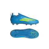 adidas F50 Elite Laceless FG Firm Ground Youth Soccer Cleats - Blue/Yellow/Aqua - Best Buy Soccer
