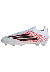 adidas F50 Elite Laceless FG Firm Ground Youth Soccer Cleats - White/Black/Red - Best Buy Soccer