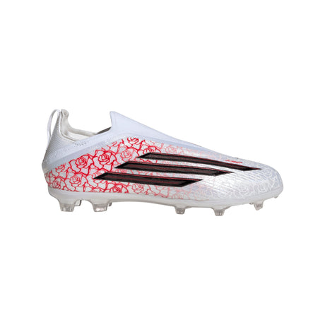 adidas F50 Elite Laceless FG Firm Ground Youth Soccer Cleats - White/Black/Red - Best Buy Soccer