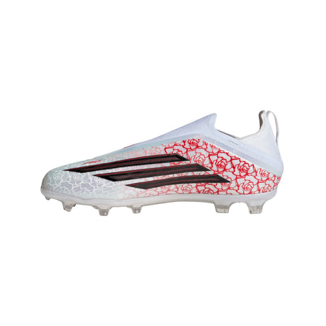 adidas F50 Elite Laceless FG Firm Ground Youth Soccer Cleats - White/Black/Red - Best Buy Soccer