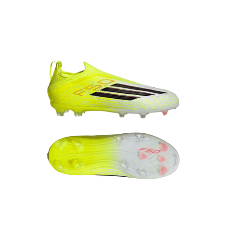 adidas F50 Elite Laceless FG Firm Ground Youth Soccer Cleats - Yellow/Black/Red - Best Buy Soccer