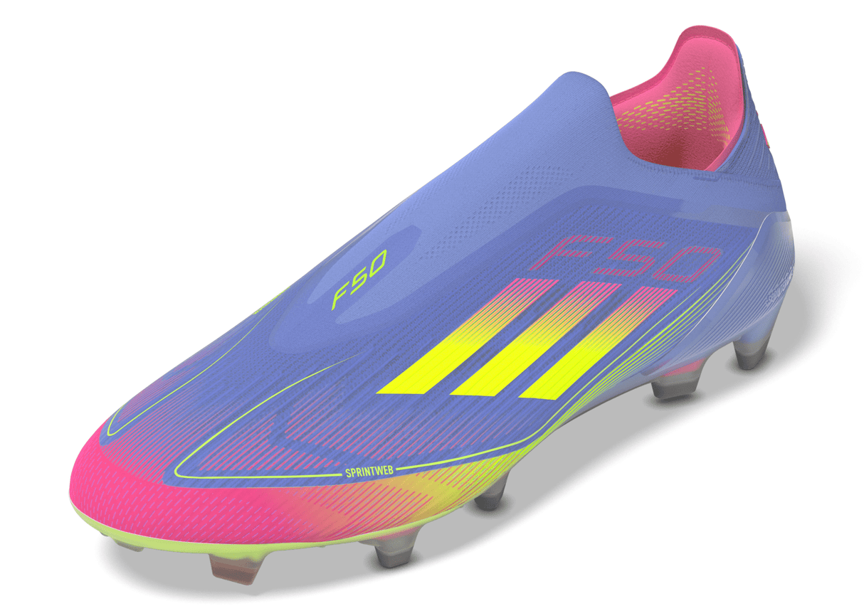 adidas F50 Elite Laceless Firm Ground Boots Blue - Best Buy Soccer