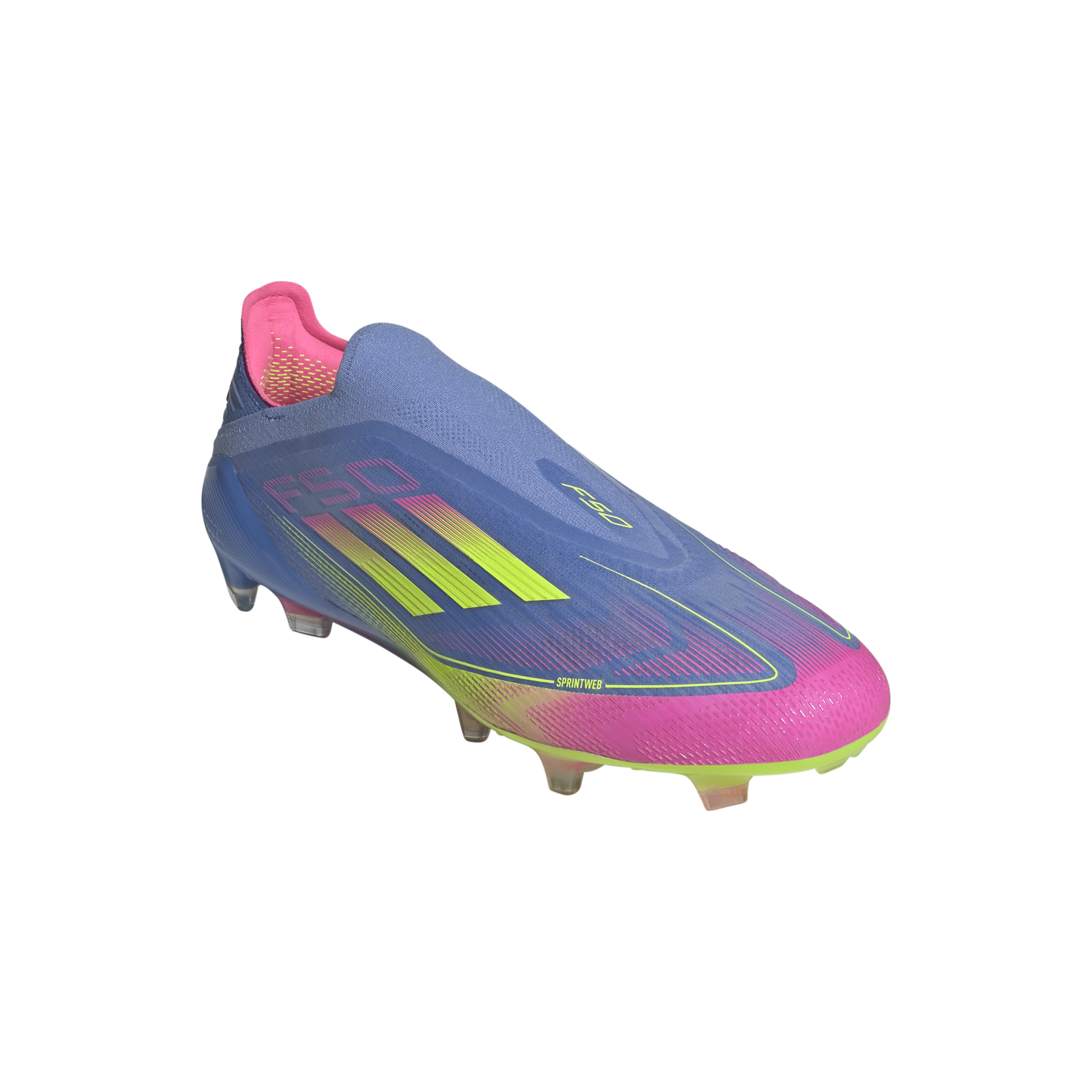 adidas F50 Elite Laceless Firm Ground Boots Blue - Best Buy Soccer