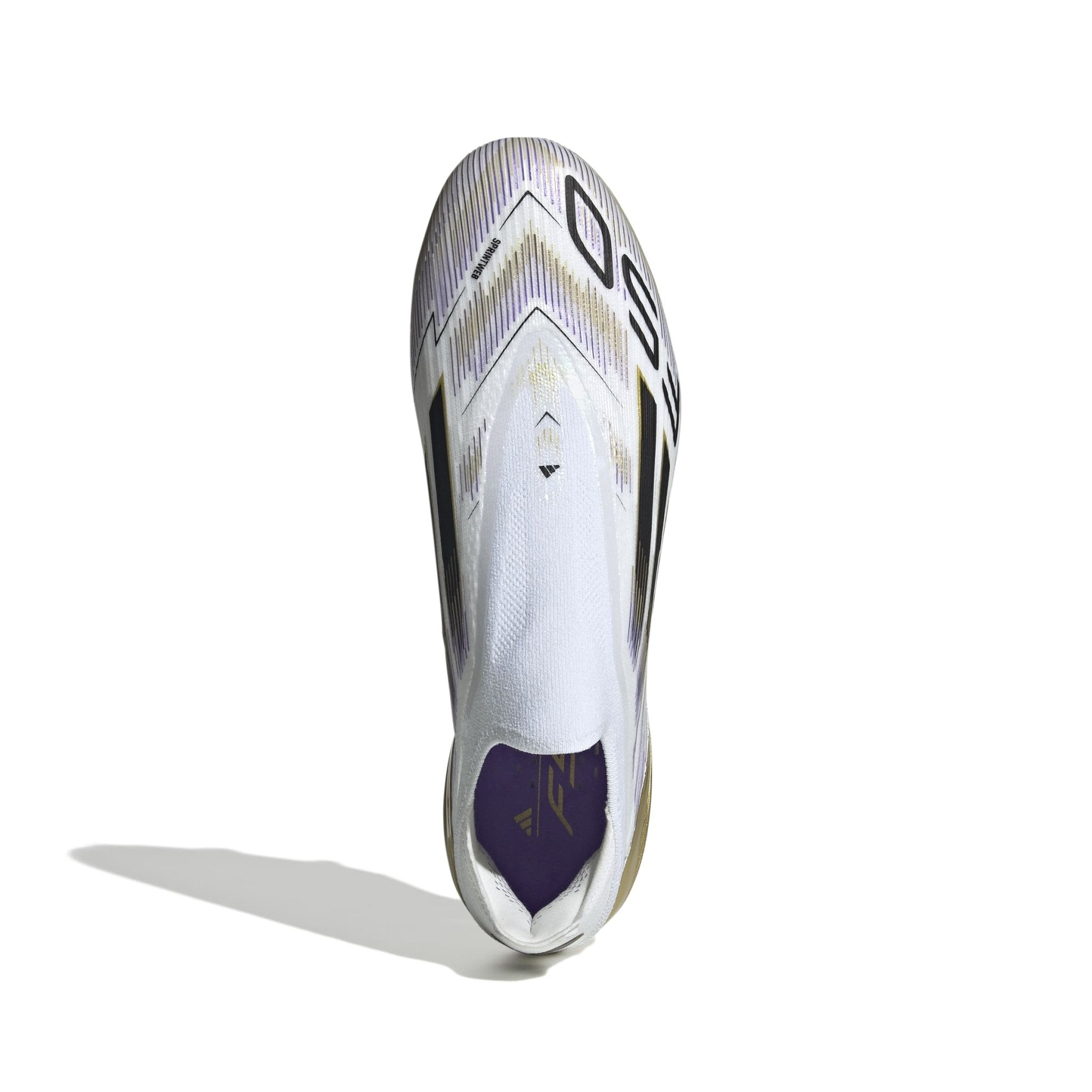 adidas F50 Elite Laceless Firm Ground Boots White/Black - Best Buy Soccer