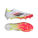 adidas F50 Elite Laceless Firm Ground Boots White/Black - Best Buy Soccer