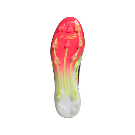 adidas F50 Elite Laceless Firm Ground Boots White/Black - Best Buy Soccer