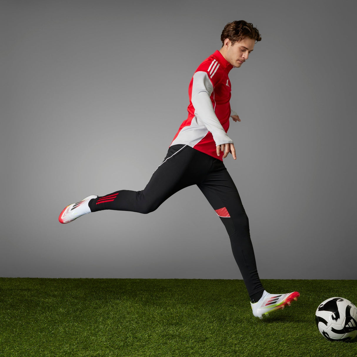 adidas F50 Elite Laceless Firm Ground Boots White/Black - Best Buy Soccer