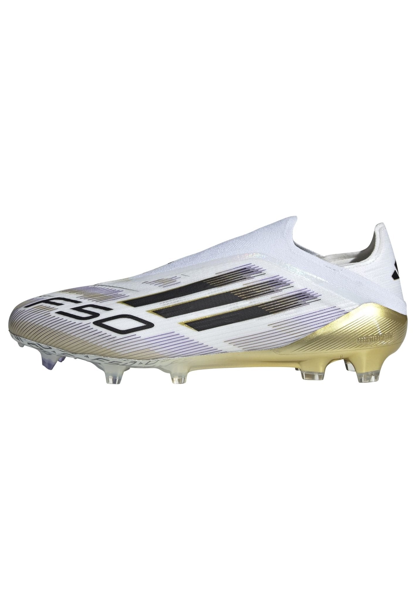 adidas F50 Elite Laceless Firm Ground Boots White/Black - Best Buy Soccer