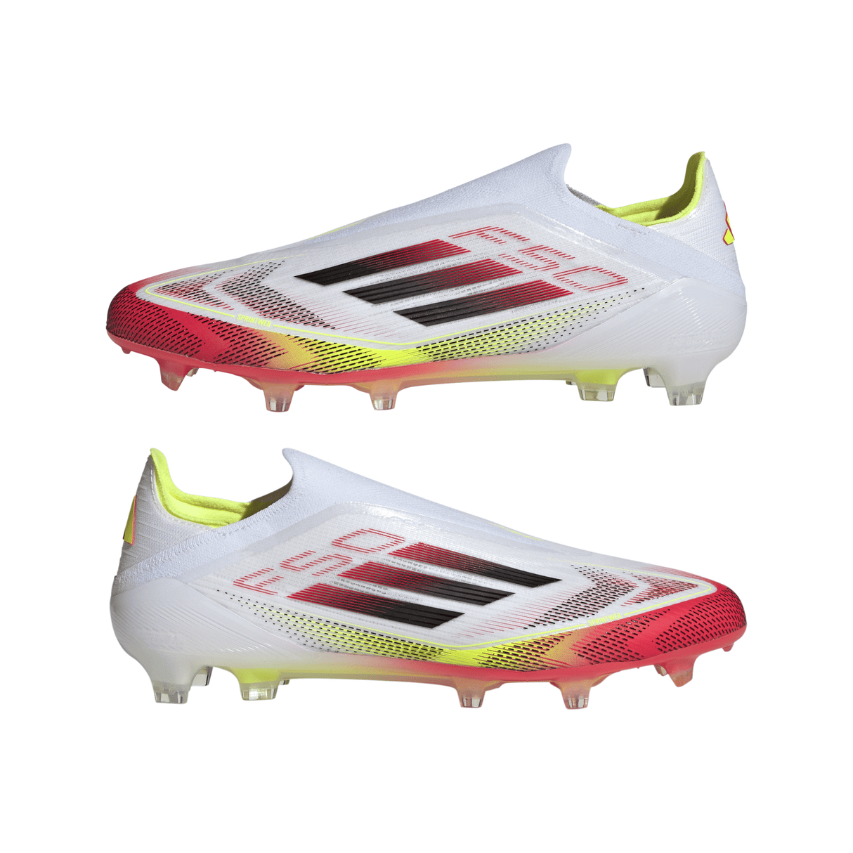 adidas F50 Elite Laceless Firm Ground Boots White/Black - Best Buy Soccer