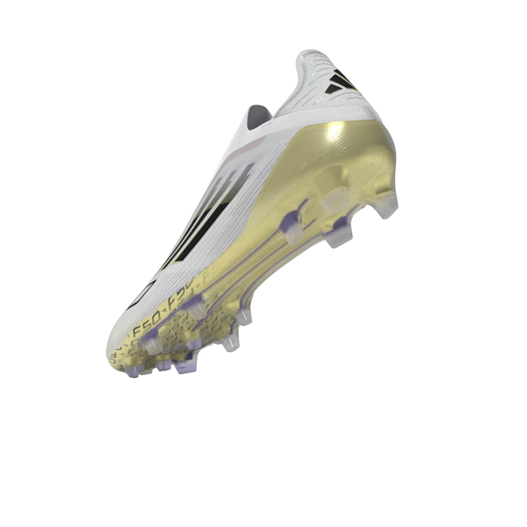 adidas F50 Elite Laceless Firm Ground Boots White/Black - Best Buy Soccer