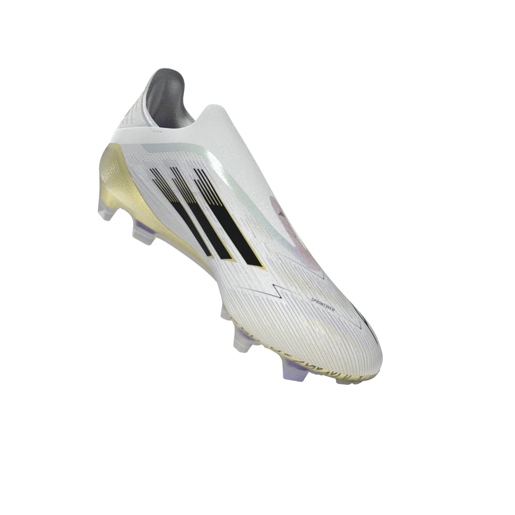 adidas F50 Elite Laceless Firm Ground Boots White/Black - Best Buy Soccer