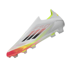 adidas F50 Elite Laceless Firm Ground Boots White/Black - Best Buy Soccer