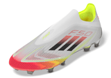 adidas F50 Elite Laceless Firm Ground Boots White/Black - Best Buy Soccer