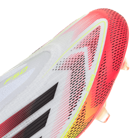 adidas F50 Elite Laceless Firm Ground Boots White/Black - Best Buy Soccer