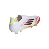 adidas F50 Elite Laceless Firm Ground Boots White/Black - Best Buy Soccer