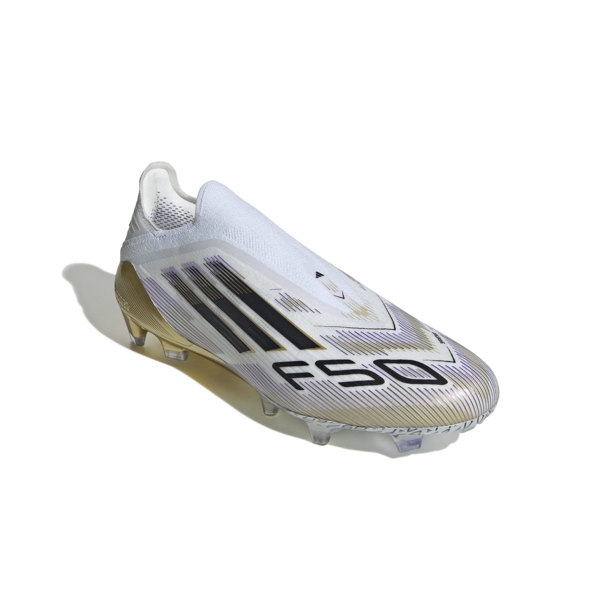 adidas F50 Elite Laceless Firm Ground Boots White/Black - Best Buy Soccer