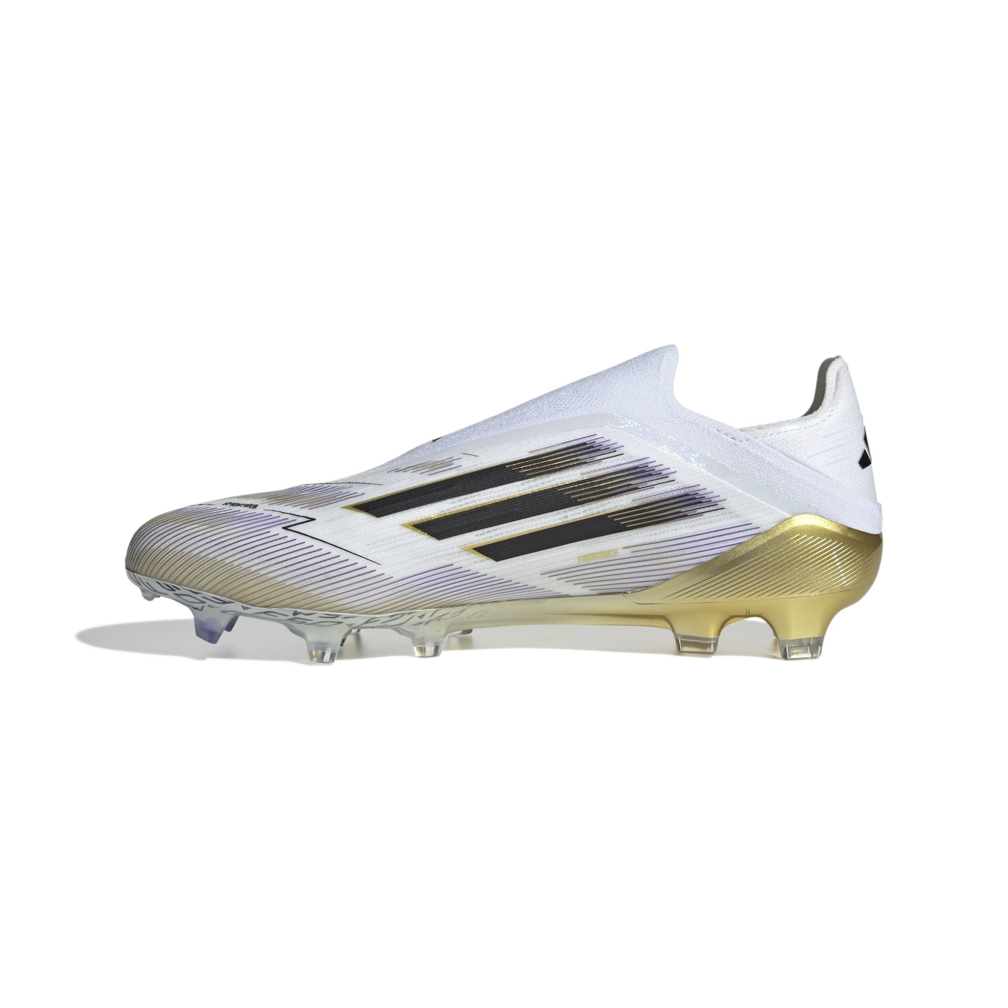 adidas F50 Elite Laceless Firm Ground Boots White/Black - Best Buy Soccer