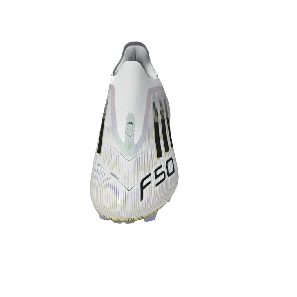 adidas F50 Elite Laceless Firm Ground Boots White/Black - Best Buy Soccer