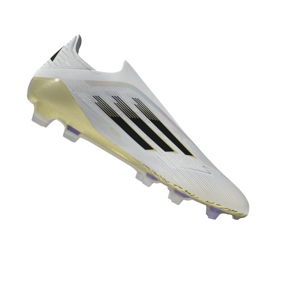 adidas F50 Elite Laceless Firm Ground Boots White/Black - Best Buy Soccer