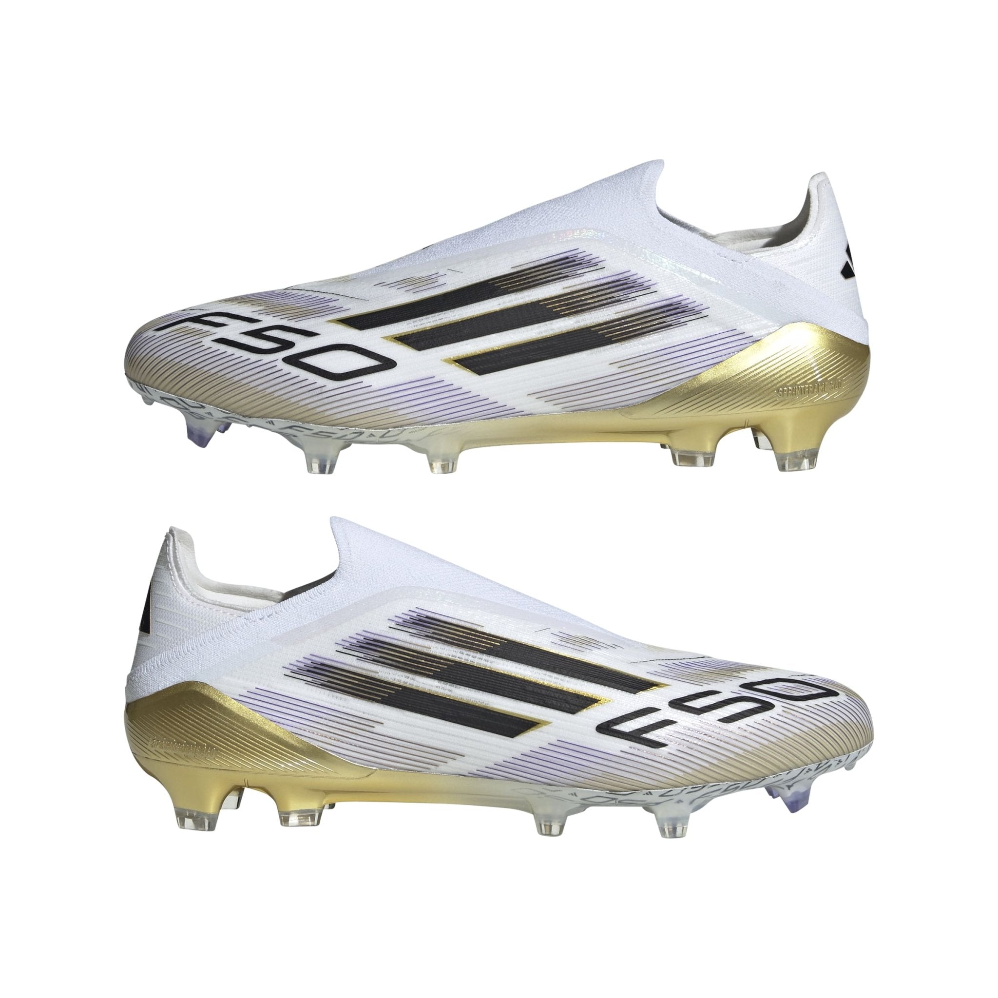 adidas F50 Elite Laceless Firm Ground Boots White/Black - Best Buy Soccer
