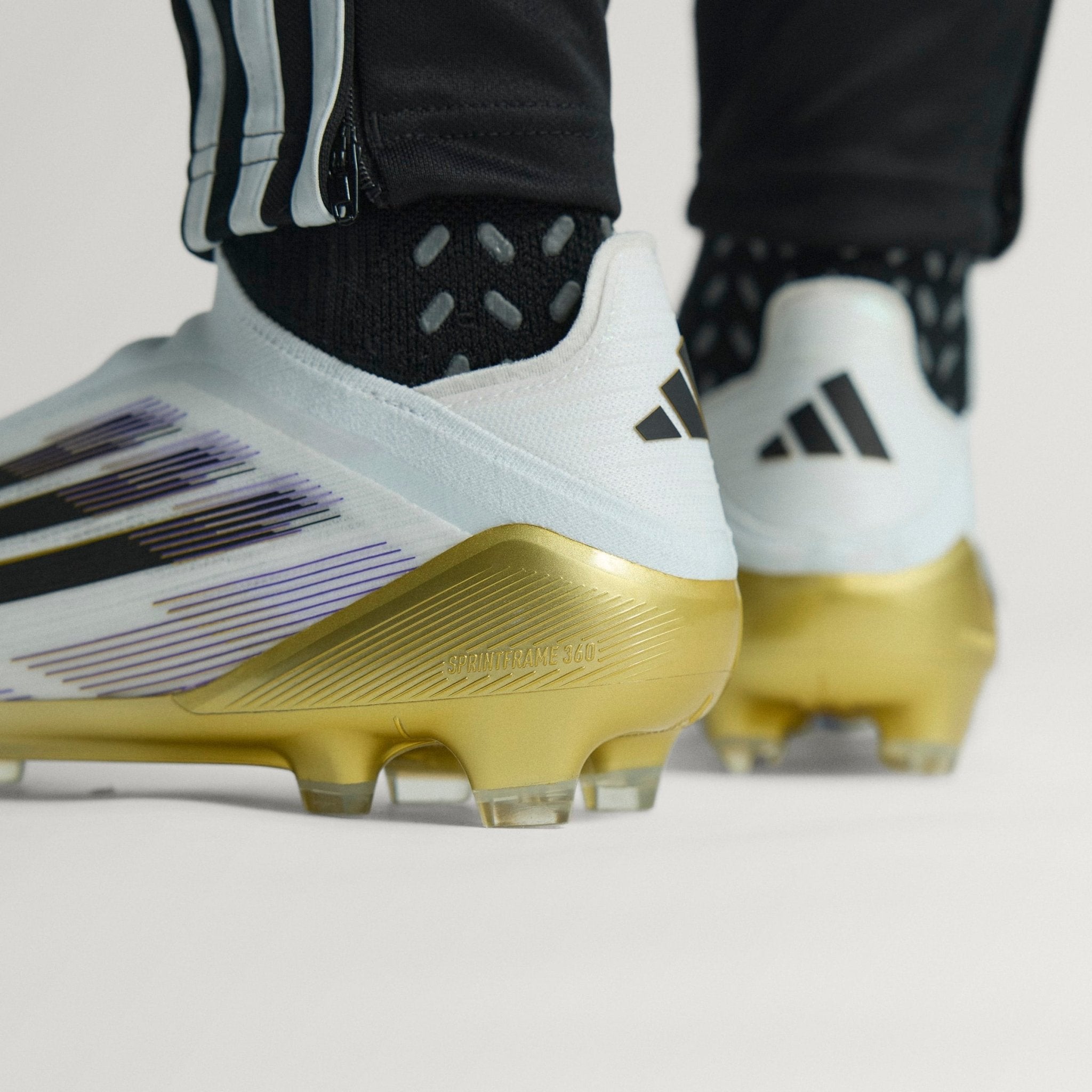adidas F50 Elite Laceless Firm Ground Boots White/Black - Best Buy Soccer