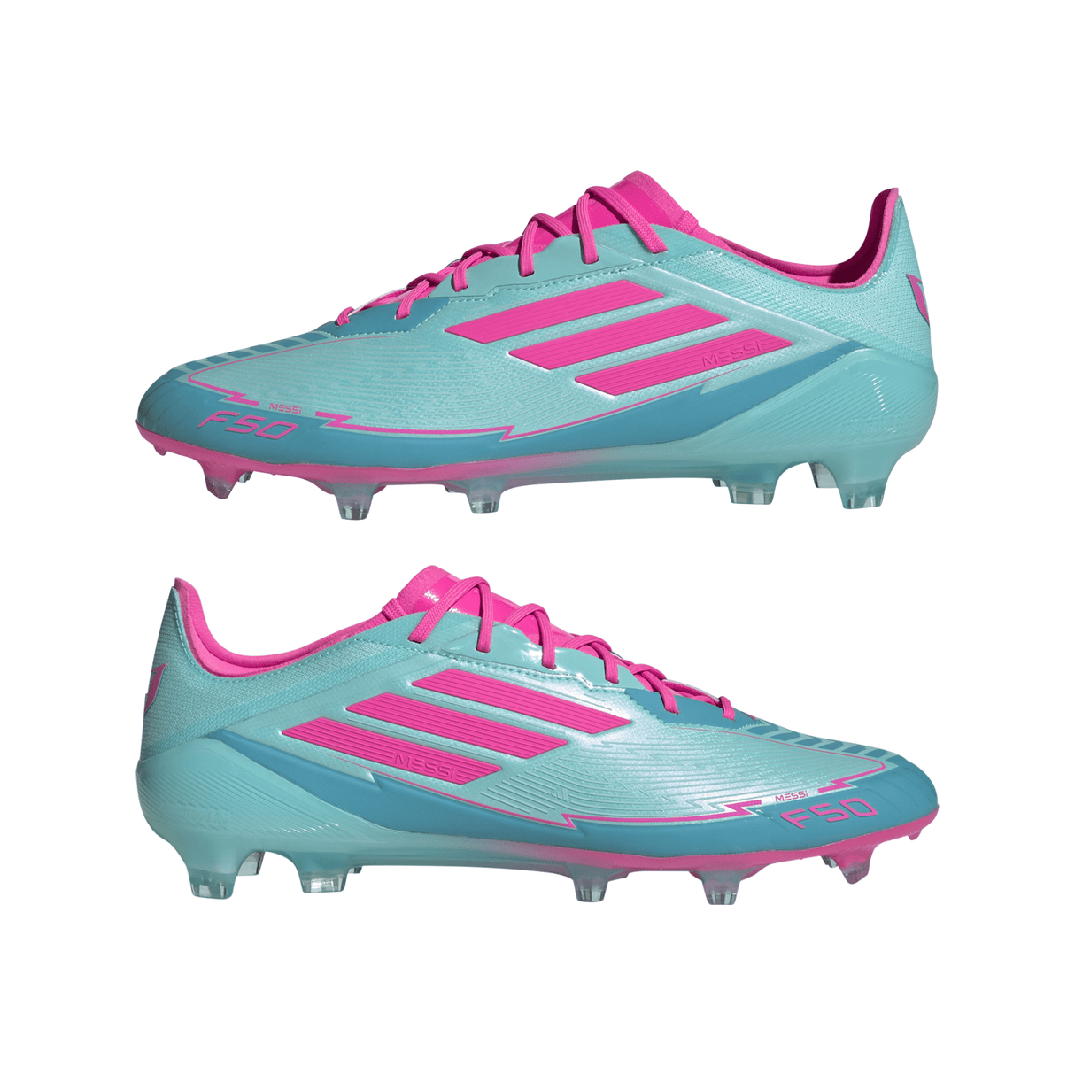 adidas F50 Elite Messi Firm Ground Boots Aqua/Pink - Best Buy Soccer