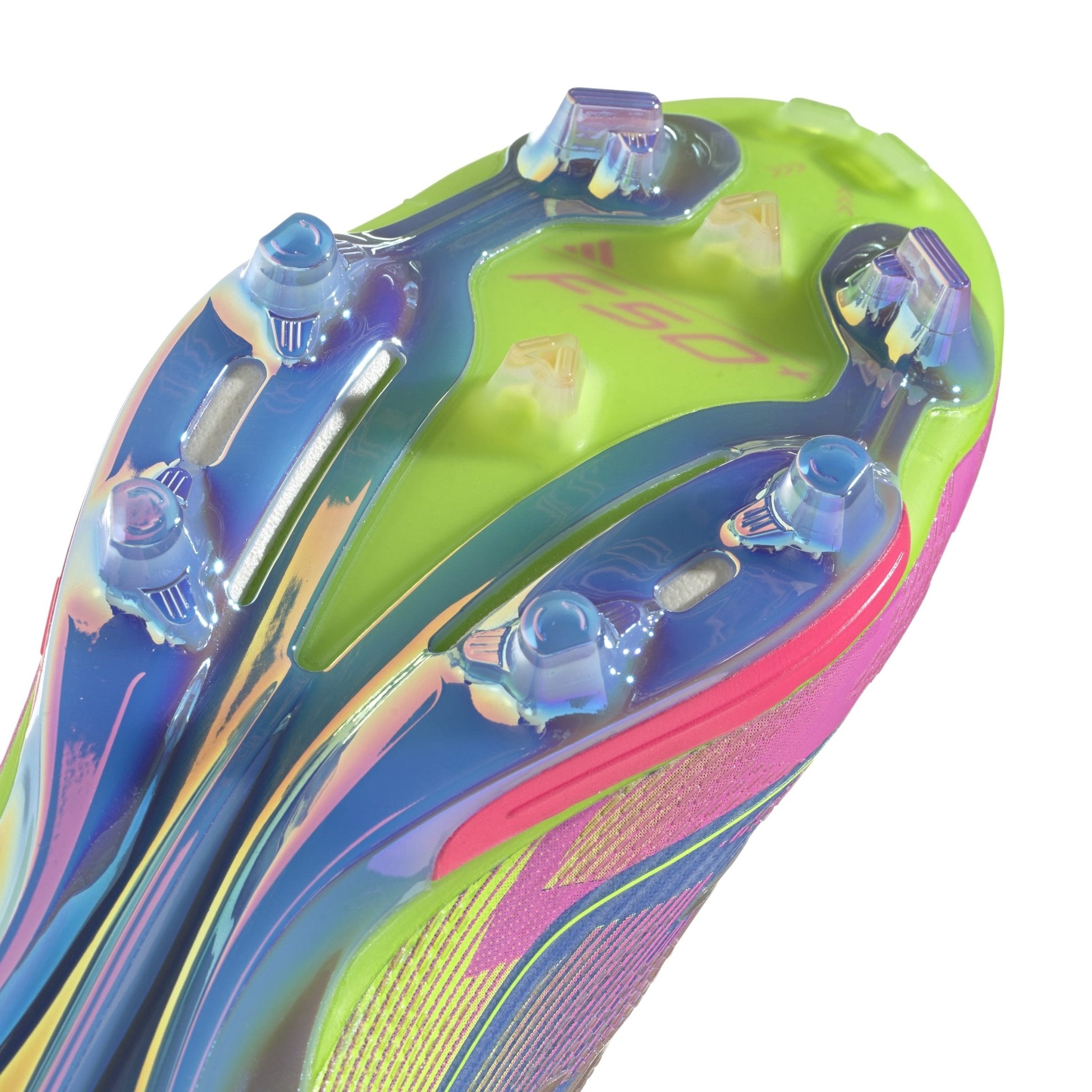 adidas F50+ FG Men's Soccer Cleats - Blue Fusion/Lemon/Pink - Best Buy Soccer