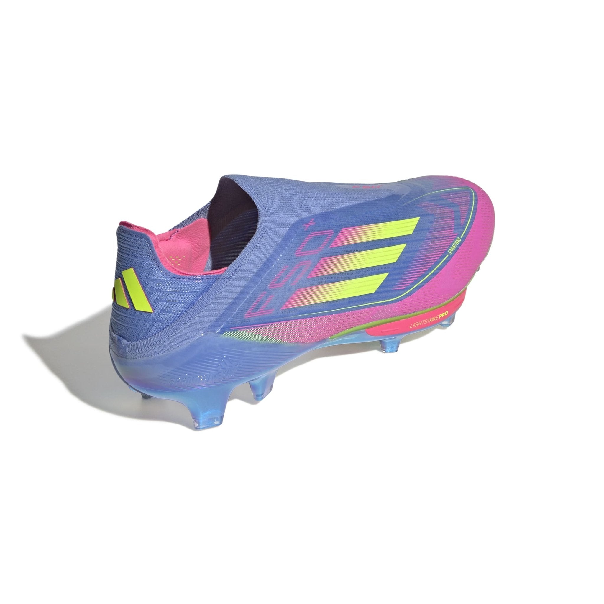 adidas F50+ FG Men's Soccer Cleats - Blue Fusion/Lemon/Pink - Best Buy Soccer