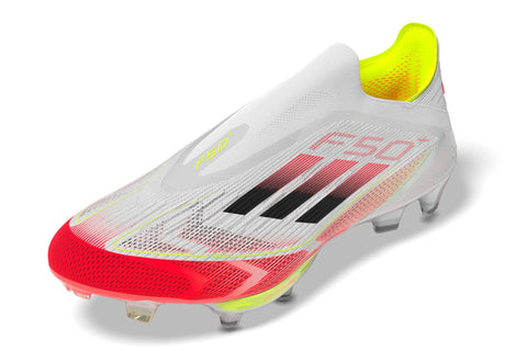 adidas F50+ FG Men's Soccer Cleats - White/Black/Yellow - Best Buy Soccer