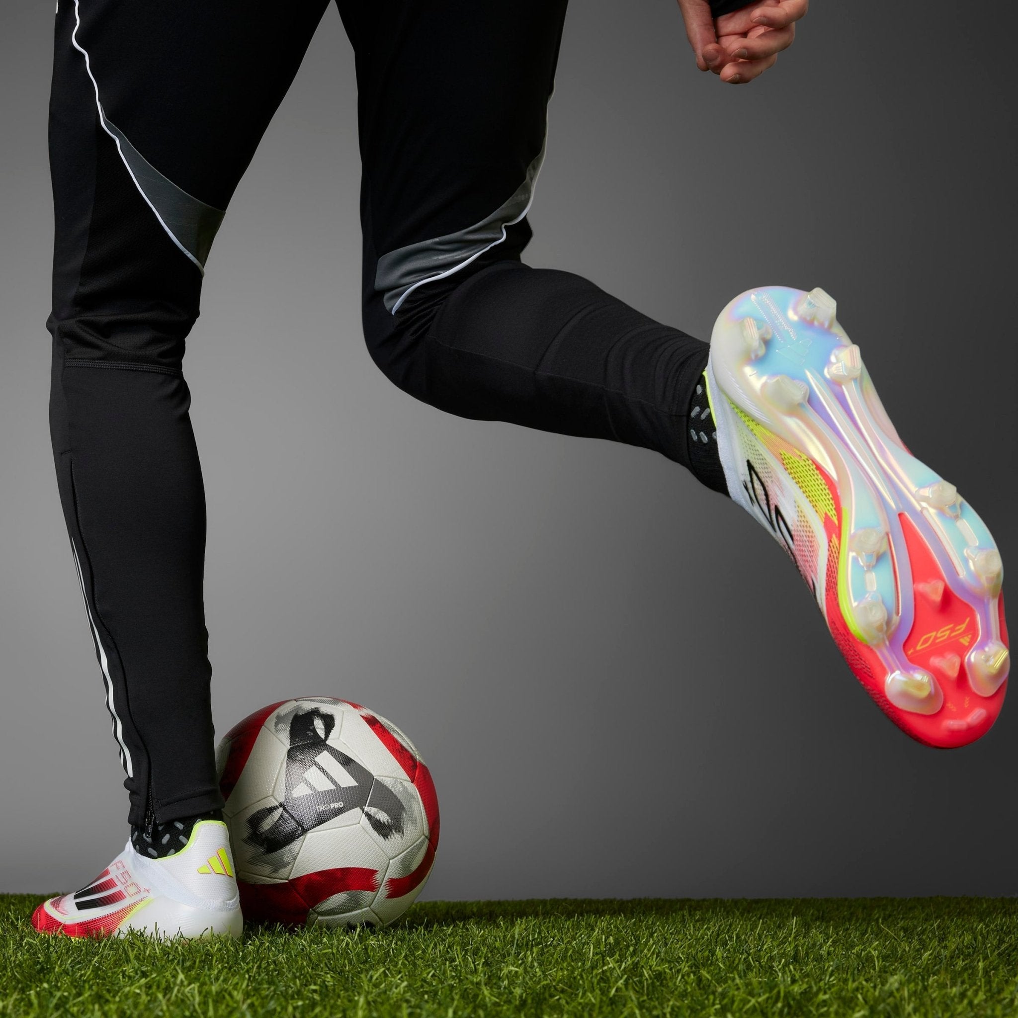 adidas F50+ FG Men's Soccer Cleats - White/Black/Yellow - Best Buy Soccer