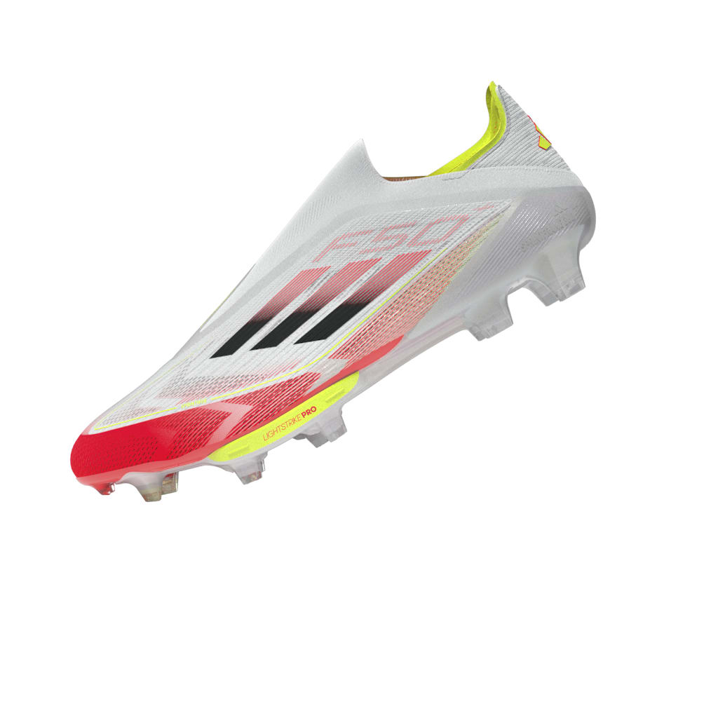adidas F50+ FG Men's Soccer Cleats - White/Black/Yellow - Best Buy Soccer