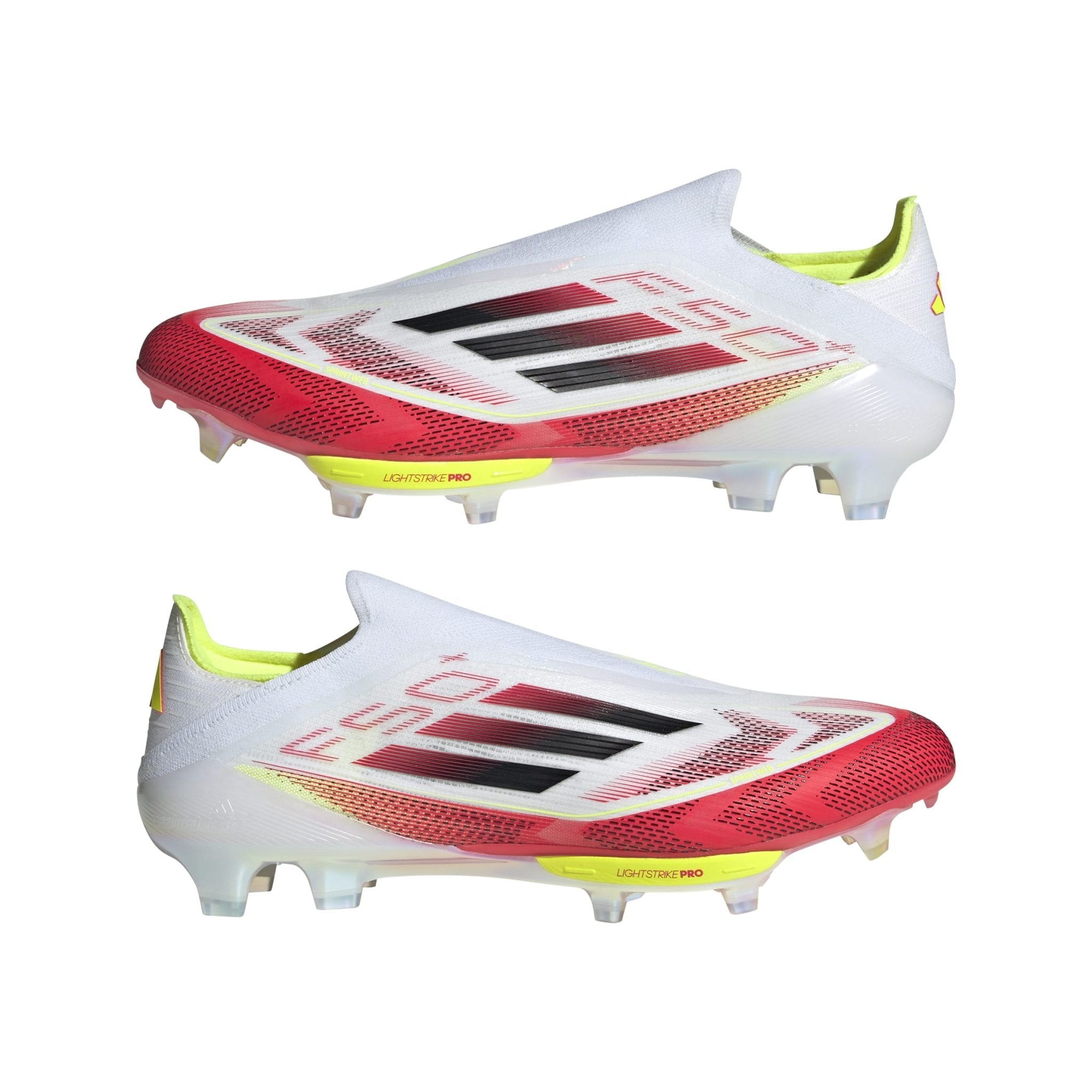 adidas F50+ FG Men's Soccer Cleats - White/Black/Yellow - Best Buy Soccer