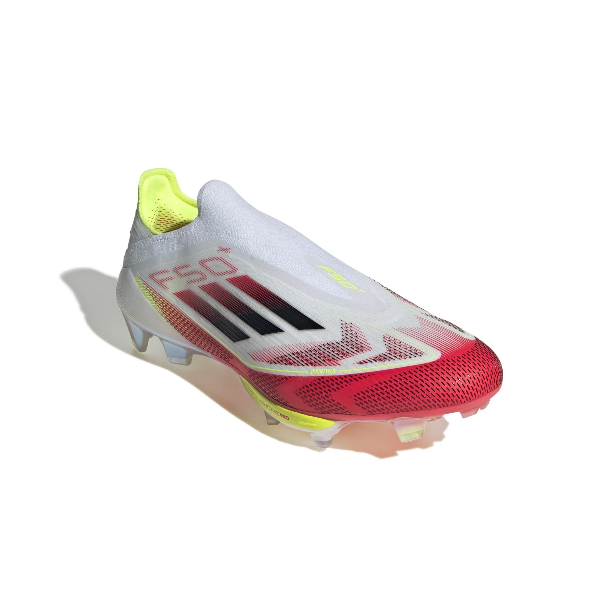 adidas F50+ FG Men's Soccer Cleats - White/Black/Yellow - Best Buy Soccer