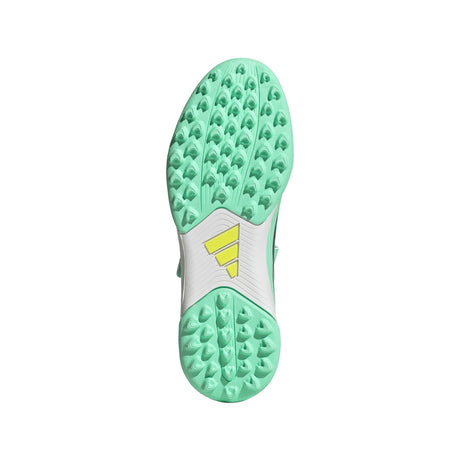 adidas F50 Hyperfast Club Hook And Loop TF Turf Youth Soccer Cleats - Mint/Navy/Lemon - Best Buy Soccer