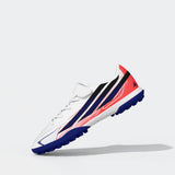 adidas F50 Hyperfast Club Hook & Loop Turf Youth Soccer Cleats - White/Purple - Best Buy Soccer