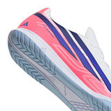 adidas F50 Hyperfast Club Indoor Youth Soccer Shoes - White/Purple - Best Buy Soccer