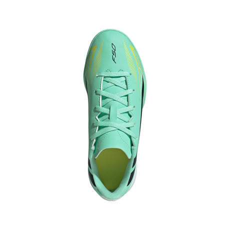 adidas F50 Hyperfast Club TF Turf Youth Soccer Cleats - Mint/Navy/Lemon - Best Buy Soccer