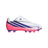 adidas F50 Hyperfast Club Velcro Firm Ground/Multi Ground Youth Soccer Cleats - White/Purple - Best Buy Soccer