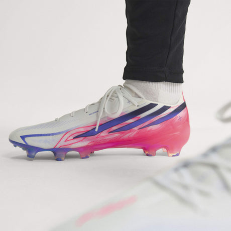 adidas F50 Hyperfast Elite Firm Ground Men's Soccer Cleats - White/Purple - Best Buy Soccer