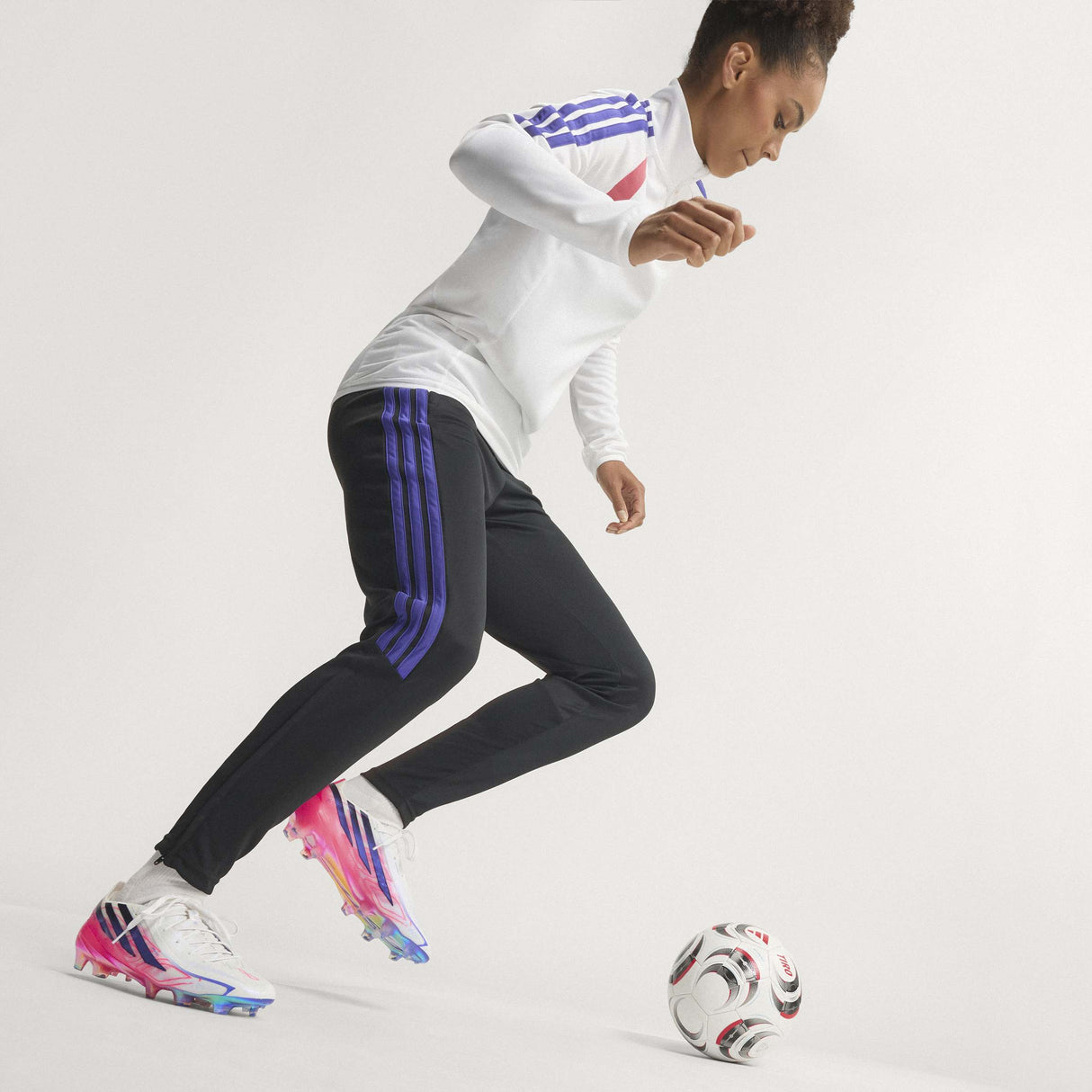 adidas F50 Hyperfast Elite Firm Ground Men's Soccer Cleats - White/Purple - Best Buy Soccer