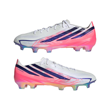adidas F50 Hyperfast Elite Firm Ground Men's Soccer Cleats - White/Purple - Best Buy Soccer