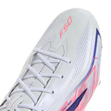 adidas F50 Hyperfast Elite Firm Ground Men's Soccer Cleats - White/Purple - Best Buy Soccer