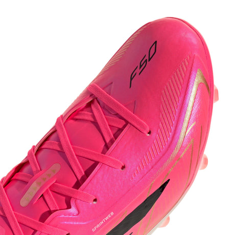 adidas F50 Hyperfast Elite Firm Ground Youth Soccer Cleats - Turquesa/Black/Gold - Best Buy Soccer