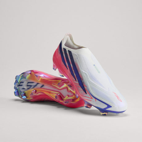 adidas F50 Hyperfast Elite Laceless Firm Ground Men's Soccer Cleats - White/Purple - Best Buy Soccer