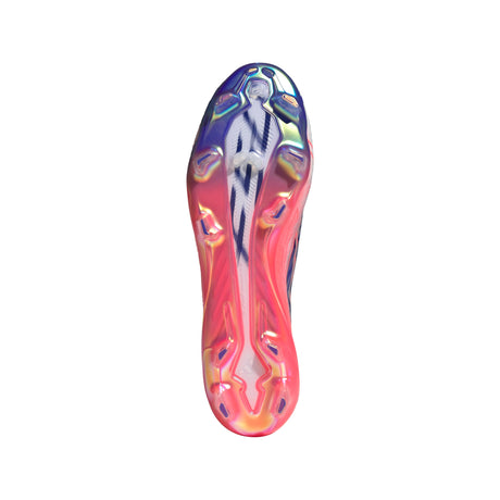 adidas F50 Hyperfast Elite Laceless Firm Ground Men's Soccer Cleats - White/Purple - Best Buy Soccer